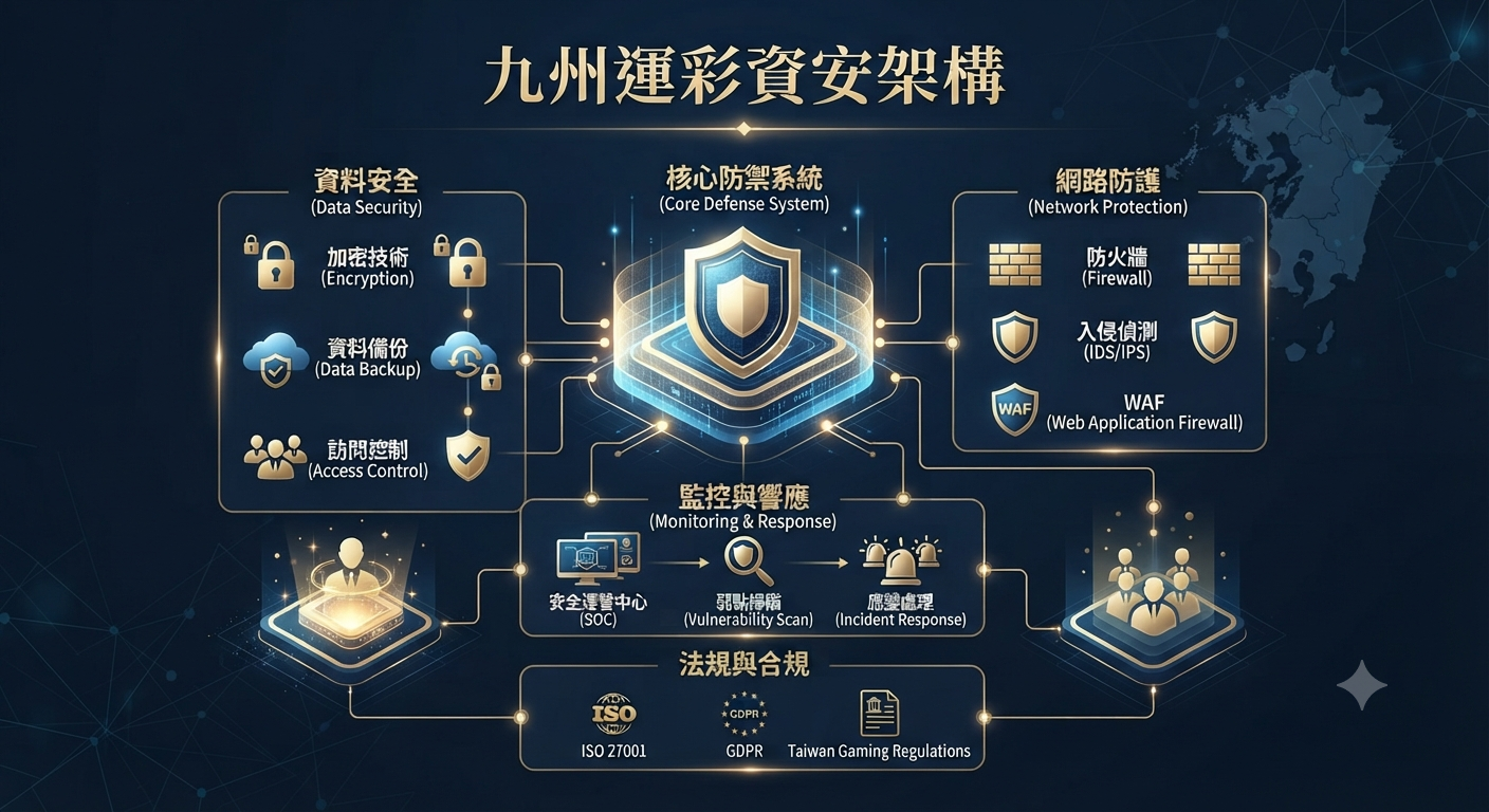 九州運彩資安架構