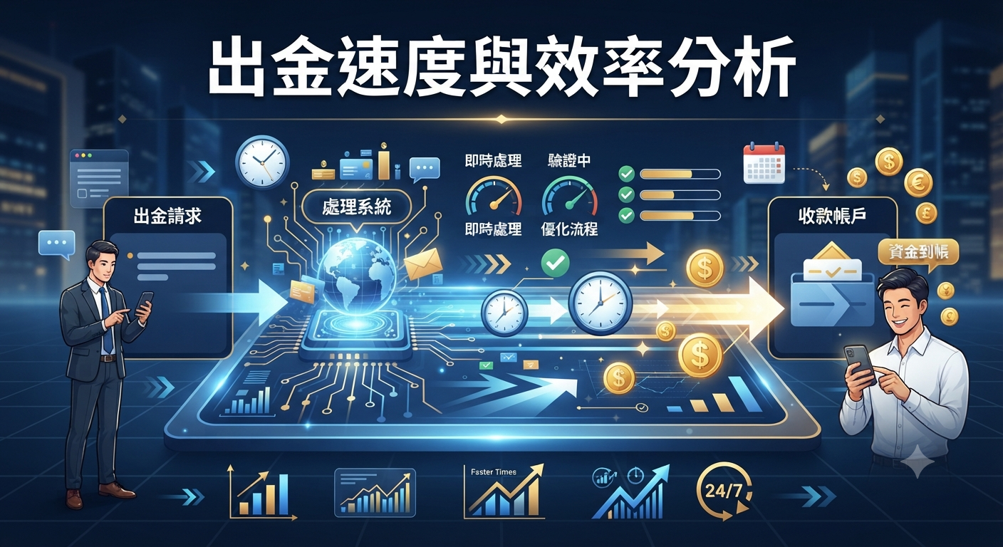 出金速度與效率分析